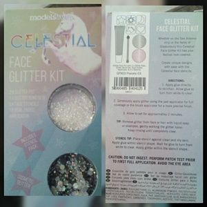 Limited Edition Celestial face glitter kit